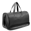 Nautica Duffle Bag for Travel|Stylish Leatherette Cabin Luggage| Compact and Comfortable for Travelling|for Weekend Trip & Gym Duffle Bag |Suitable for Men and Women, 25 L, Black