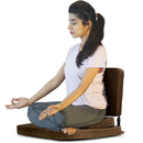 Kawachi 90° Meditation Floor Chair ( KW96-Brown )