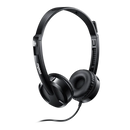 3.5mm connectivity, Noise cancelling microphone, High quality stereo speaker, leather cushion, adjustable headband, 1 Year warranty