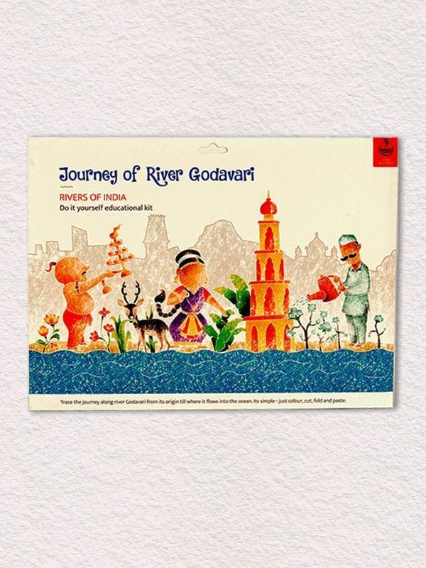DIY Colouring and Learning Activity Kit River Godavari