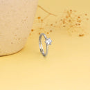 Silver Snowfall Ring