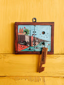 Ghats Of Varanasi Mini Geet Key Holder