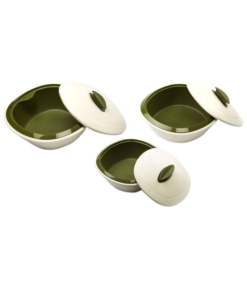 Double wall Casserolle Set of 3