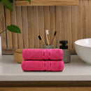Trident Comfort Living Highly Absorbant Hand Towels - 400 GSM 100% Cotton - Pack of 2 - Candy Glow