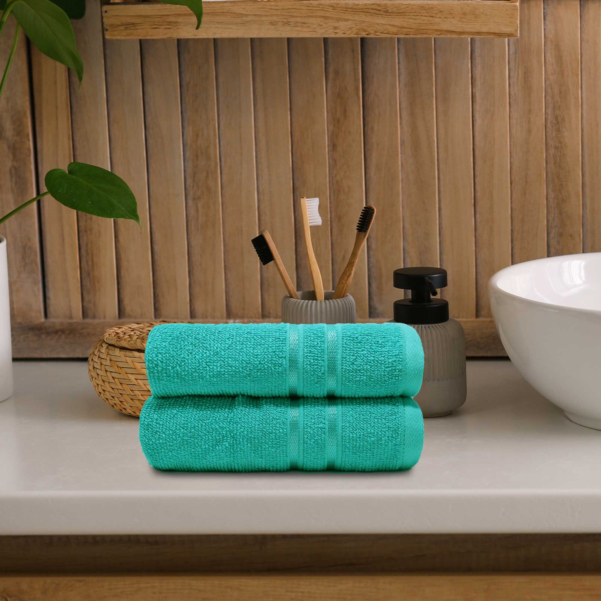 Trident Comfort Living Highly Absorbant Hand Towels - 400 GSM 100% Cot
