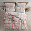 Trident Essence Micro Double Bedsheet Set with 2 Pillow - Scarlet