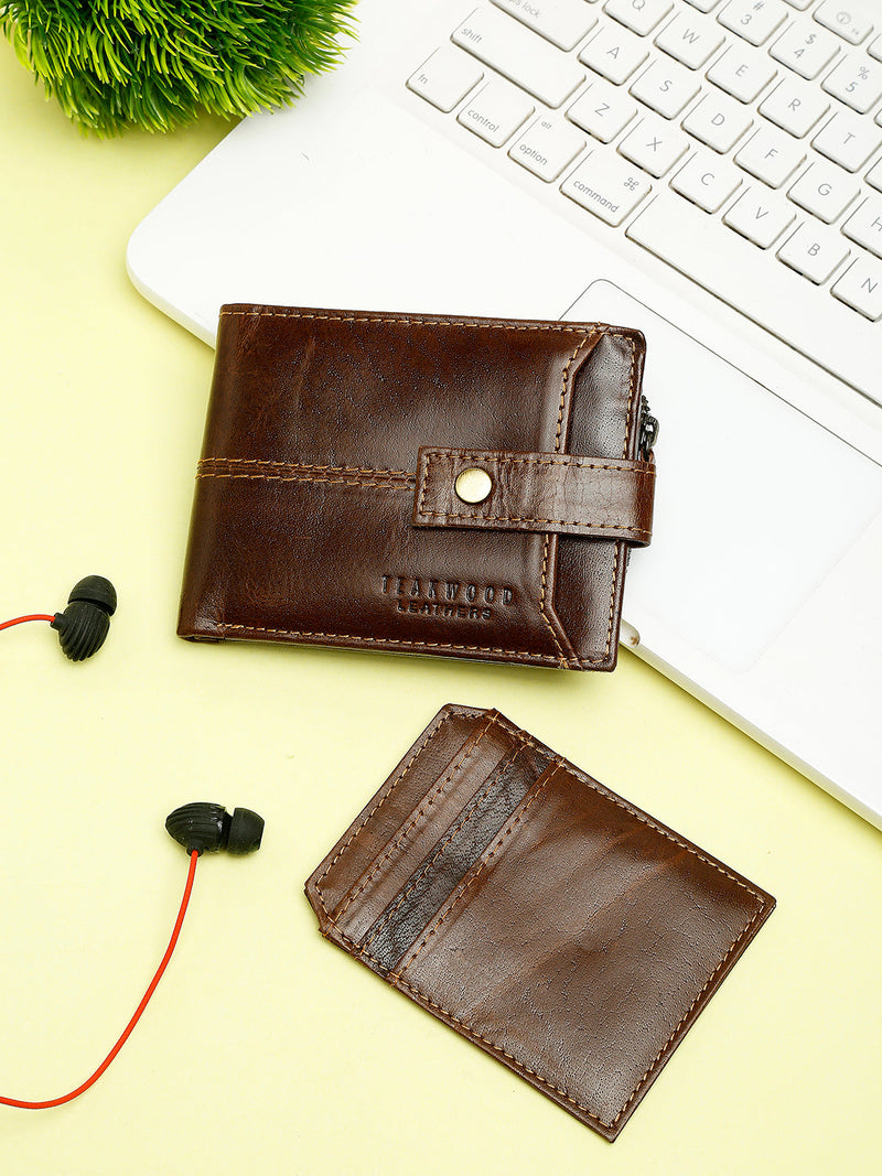 Genuine Leather Brown Wallet