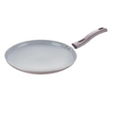 Prestige Ceraglide Duo Omni Tawa 25Cm Non-Stick Ceramic Coating|Works On Gas & Induction|High Heating|Cool Touch Handle|Grey