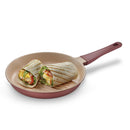 Prestige 24Cm Omega Die-Cast Non-Stick Grill Pan | 3-Layer Coating | Die-Cast Body | Metal Spoon Friendly | Heavy Base