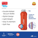 Prestige Pdwbc 06 Double Walled Coloured Stainless Steel Water Bottle 1L (Assorted) - Pack Of 1