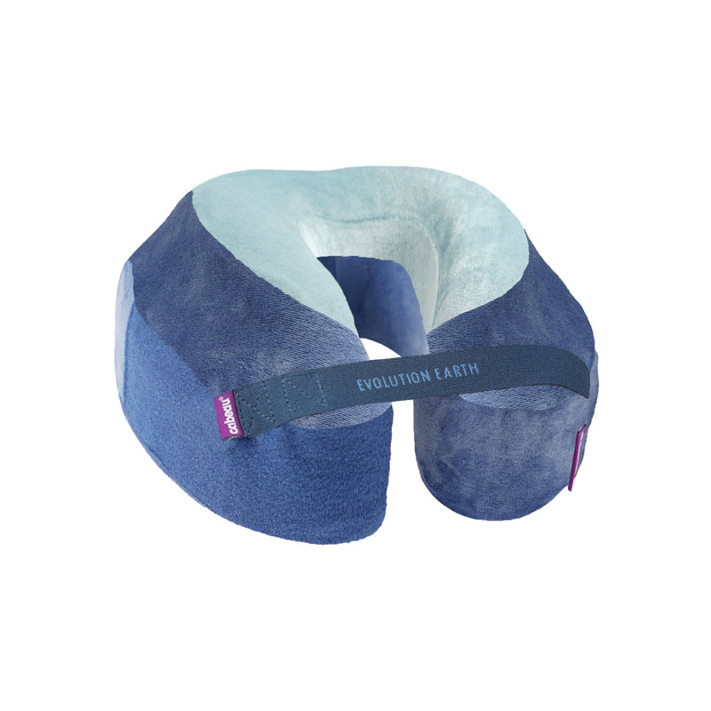 Cabeau Evolution Earth Memory Foam Travel Neck Pillow Water