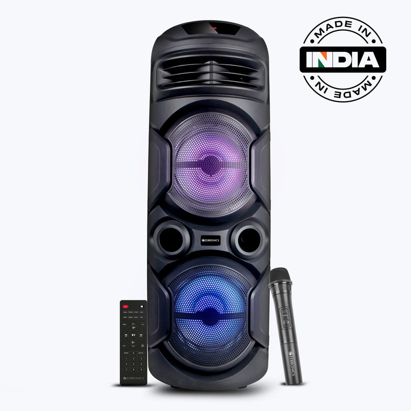 40 RMS Rechargeable Party Speaker with Wireless MIC-THUMP222