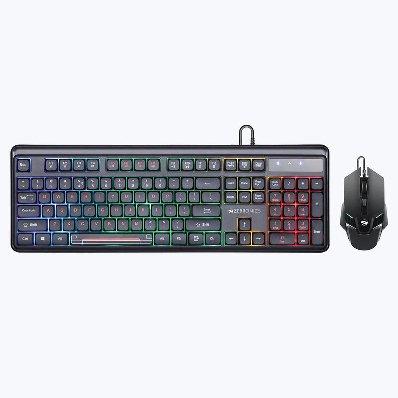 Wired Gaming Keyboard with Mouse-ZEB-COMBAT