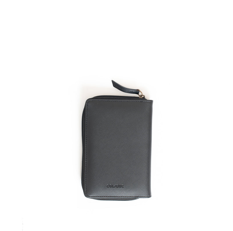 Trotter Neo- Passport Pouch-Black