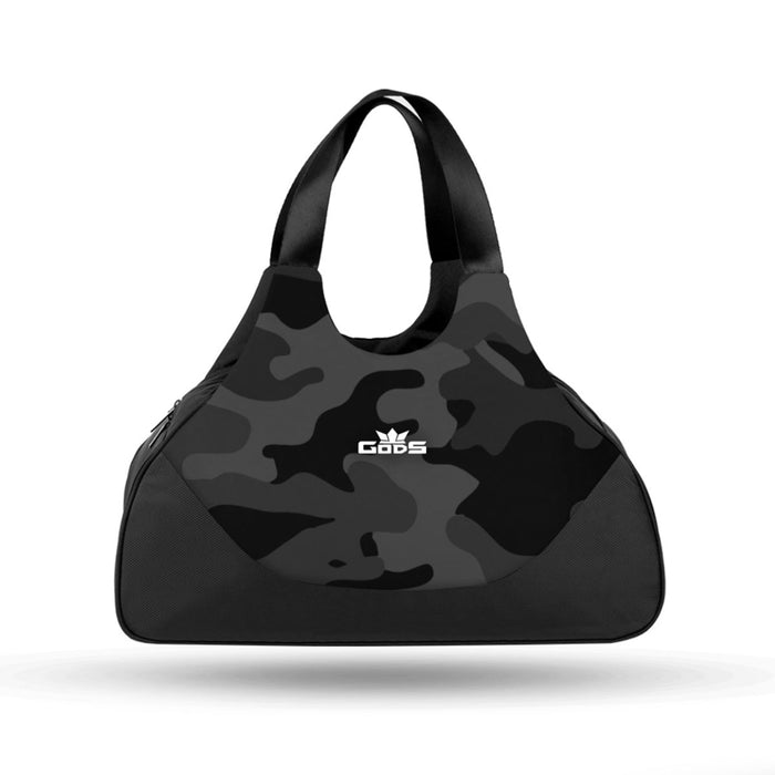 Creed Crypto – Duffle Bag Built for Power, Performance & Durability-Black Camo