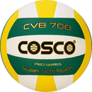 Cosco PU microfibre thermobonded volley ball Yellow