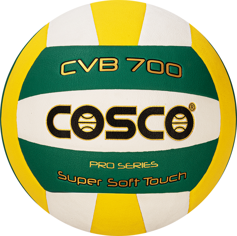 Cosco PU microfibre thermobonded volley ball Yellow