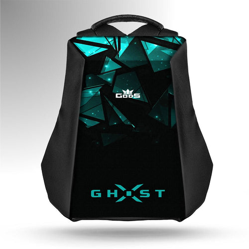 GODS Ghost X Glass Anti Theft 15.6 inch Polyester Laptop Tech Backpack(25 Ltrs, Black)