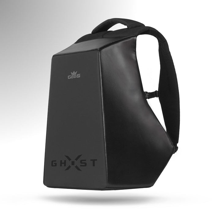 GODS Ghost X Premium Smooth Anti Theft 15.6 inch Polyester Laptop Tech Backpack(25 Ltrs, Black)