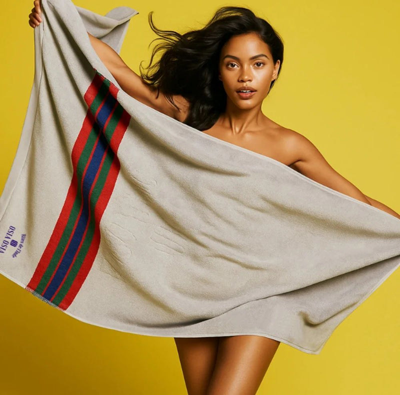 Osia Eco Friendly Pure 100% Bamboo Silk Luxury Bath Towel (Moon Dust Grey) | Ultra-Soft, 3X Absorbent, Quick Dry, 70x150 CM