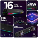 Nu Republic Speaker Partybox 240 (24W, Black)