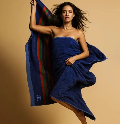 Osia Eco Friendly Pure 100% Bamboo Silk Luxury Bath Towel (Ocean Slate Blue) | Ultra-Soft, 3X Absorbent, Quick Dry, 70x150 CM