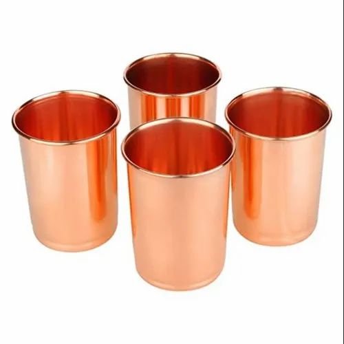 Copper glass Matt Pack of 4