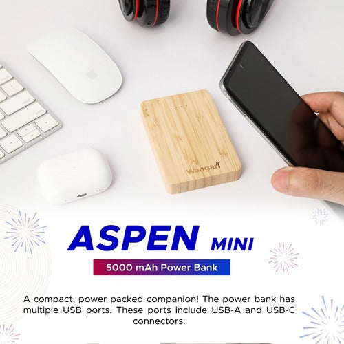 Aspen Mini 5000mAh Power bank