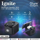 Ignite 3 in 1 Wireless Charger & Bluetooth Speaker