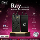 Ray 10000 mAh Suction With Wireless Powerbank