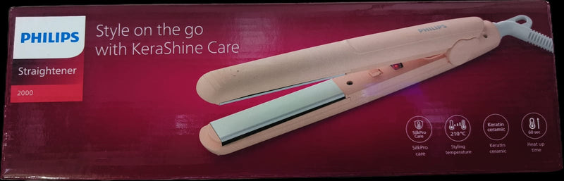 Hair Straightener with Kerashine BHS286