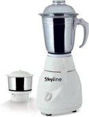 SKYLINE VTL-1000 MIXER GRINDER 500 W Mixer Grinder (2 Jars, White)