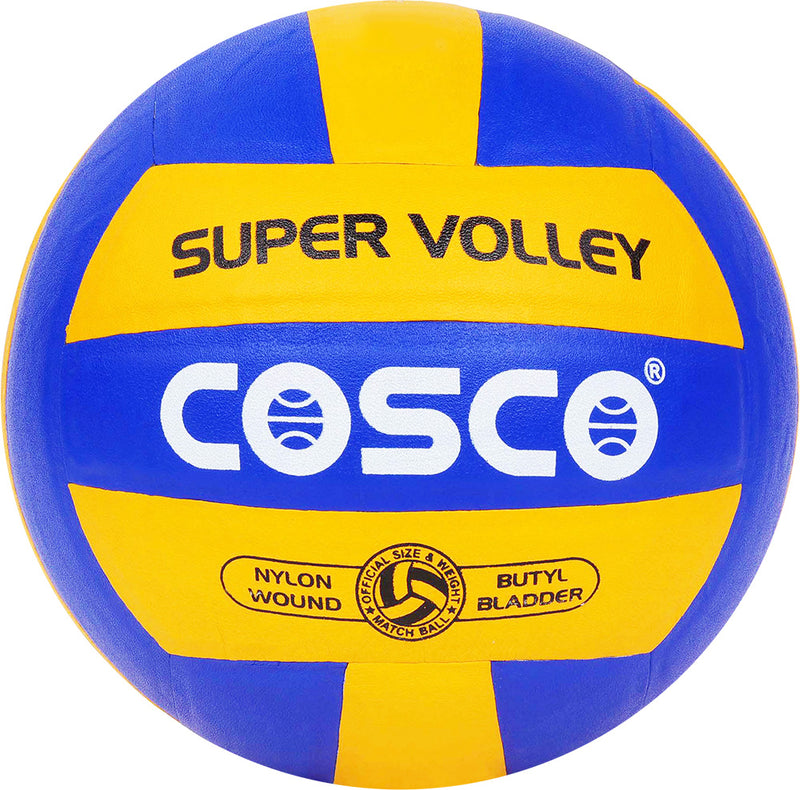 Cosco Super Volley Genuine Leather Pasted Volley ball