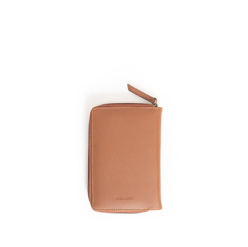 Trotter Neo- Passport Pouch-Tan