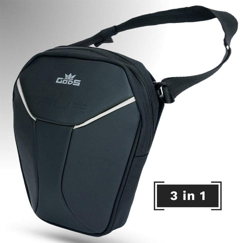 TAUR: The Ultimate 3-in-1 Riding Gear – Thigh Bag | Waist Bag | Sling Bag - Reflective