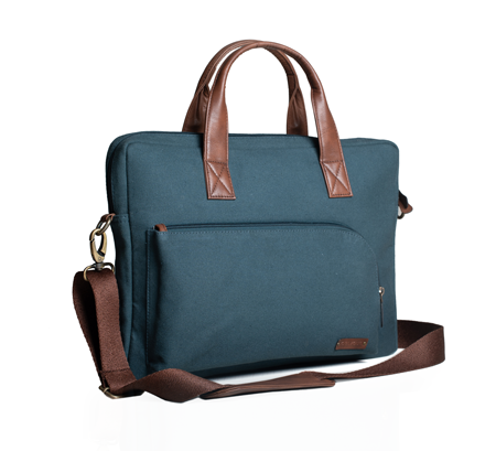 Rush Laptop Messenger Bag- teal