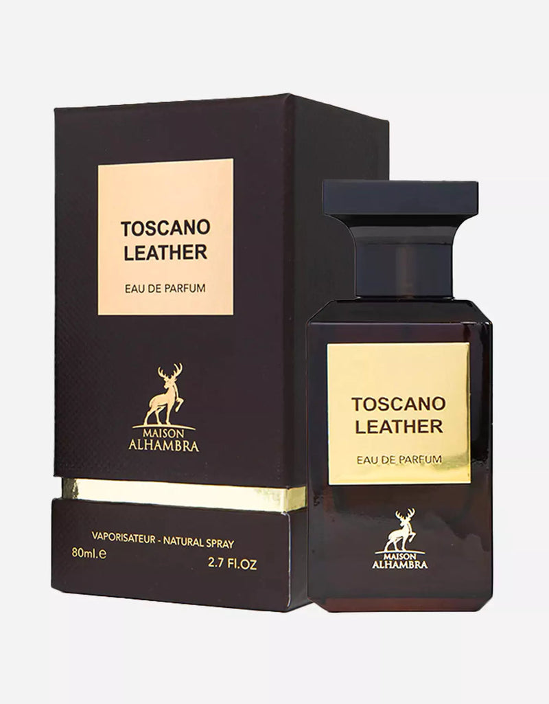 Alhambra by Lattafa Toscano Leather Unisex EDP 80 ML