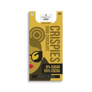 Crispies Belgian Sugar-Free Dark Chocolate 40g