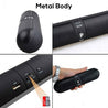 PTron Streak Multifunctional Metal Pill Wireless Bluetooth Speaker For All Smartphones (Black)
