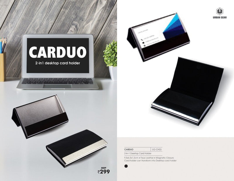 2-In-1 Desktop Card Holder - Carduo