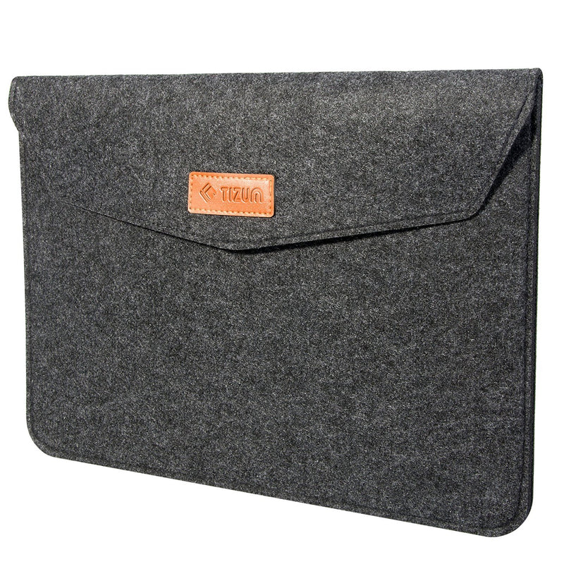 Premium Felt Laptop Sleeve (Slate Grey)