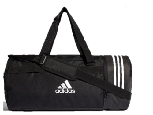 Convertible 3-Stripes Duffle Bag Medium a Medium Team Bag That Doubles as a Backpack