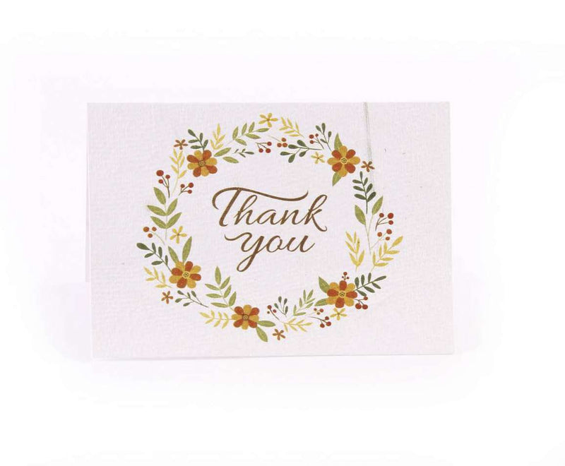 Eco Plantable Thank You Cards
