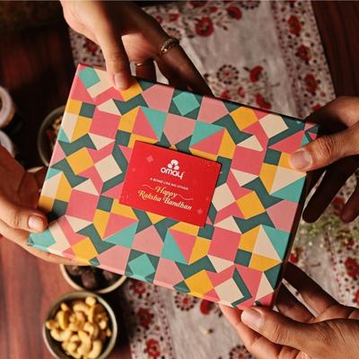 Mixed Treats Rakhi Gift Box