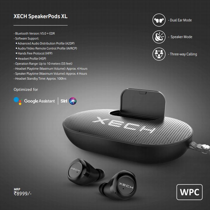 XECH SpeakerPods XL