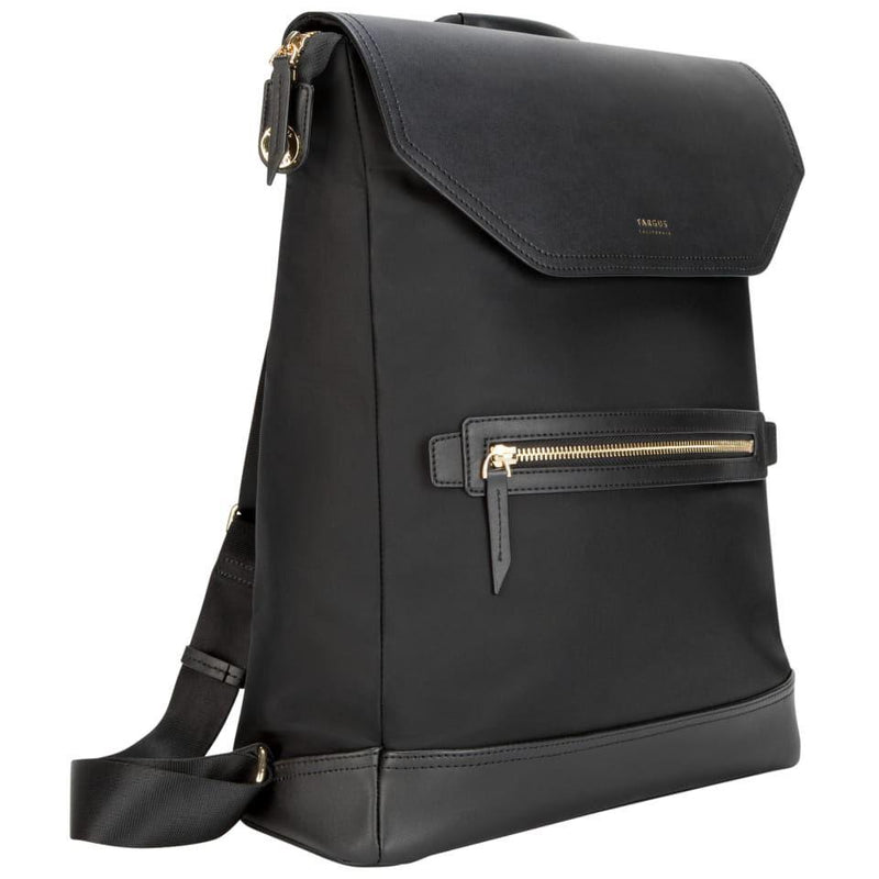 15" Newport Convertible 2-in-1 Messenger Backpack (Black)