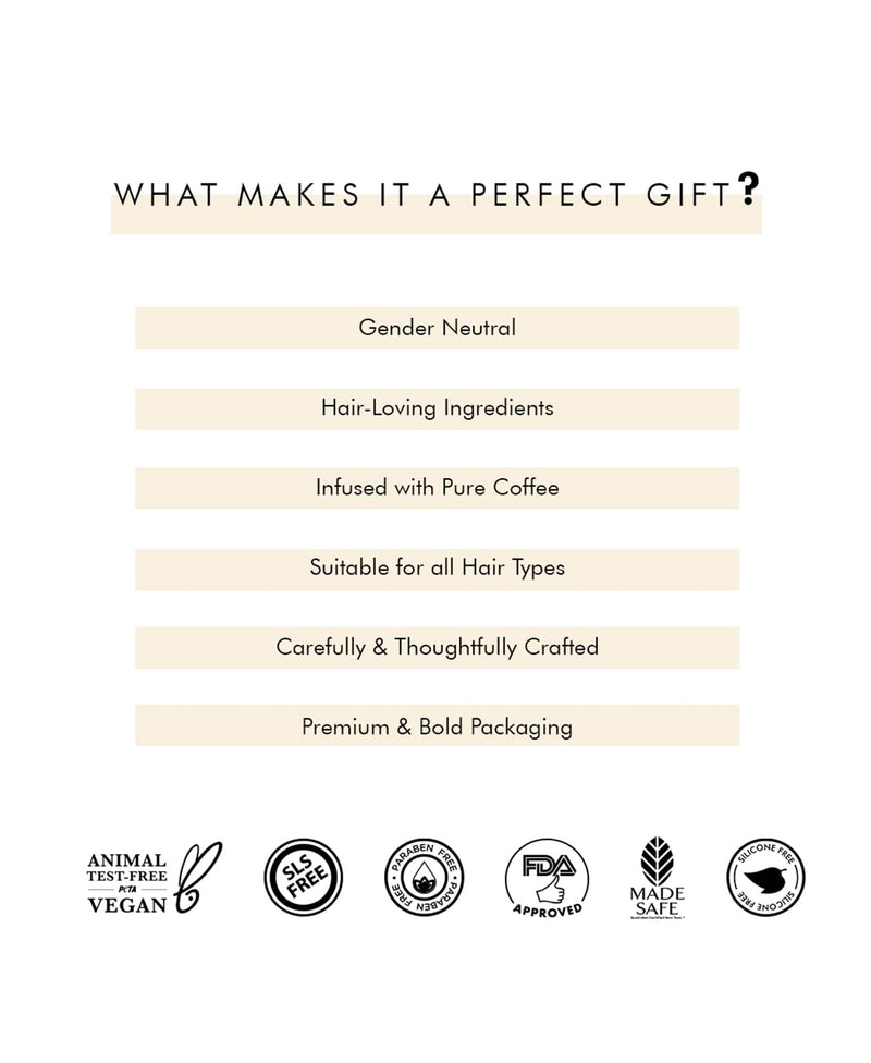 Limited Edition Coffee Brew - Hair Care Gift Kit