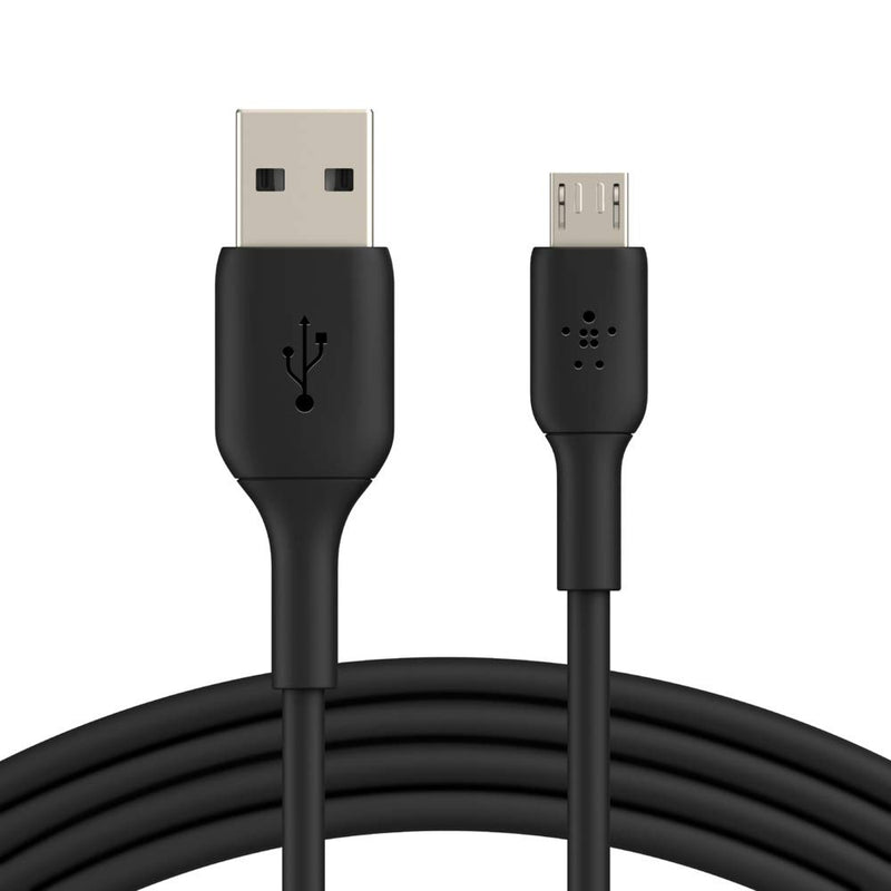 Belkin USB-A to Micro USB Charging Cable for Android Phones and Tablets (3.3 Feet/1 Meter, Black)   CAB005BT1M