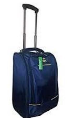 Duffle Trolley Bag – Navy Blue Color