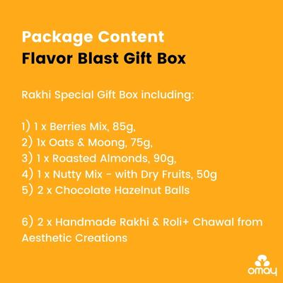Flavor Blast Rakhi Gift Box